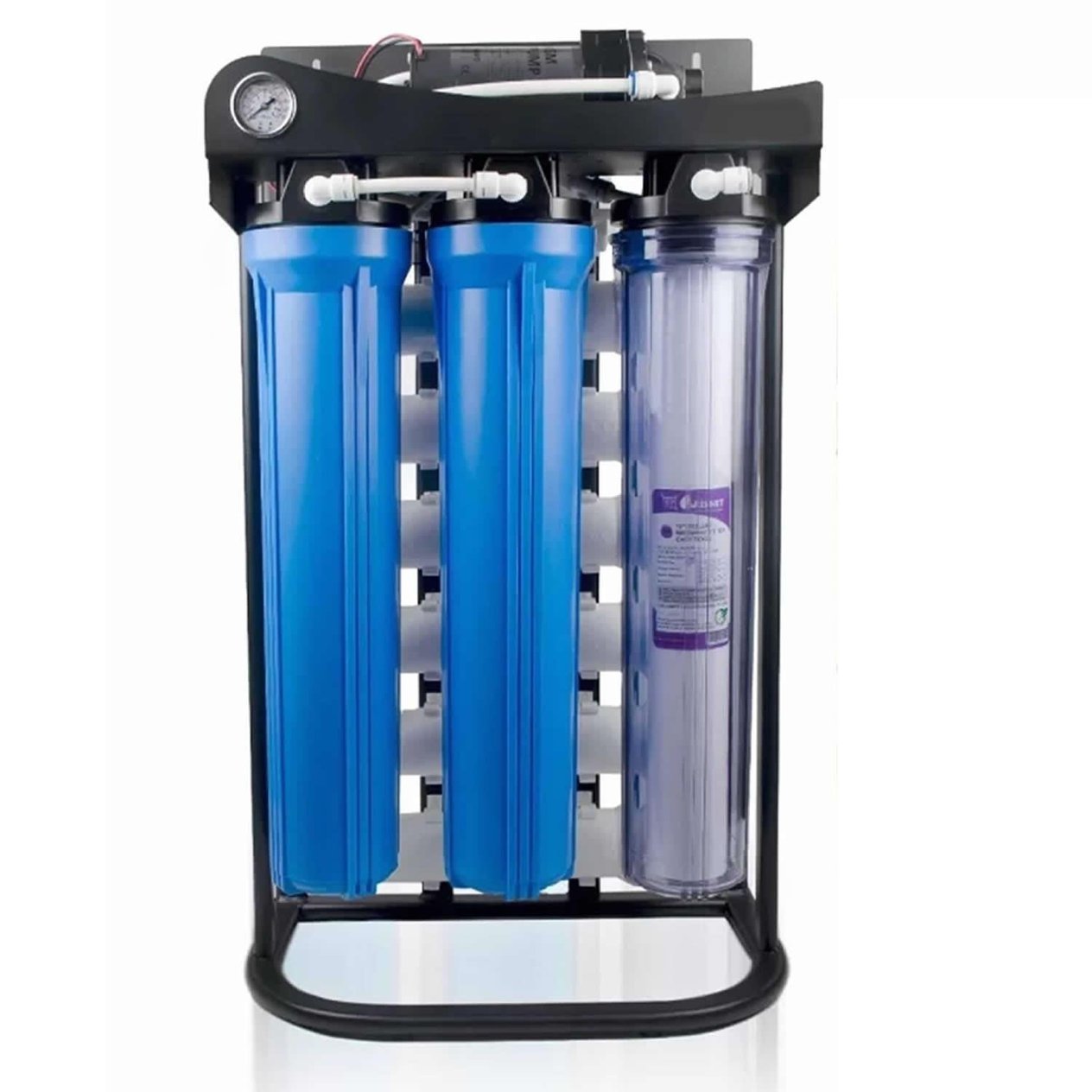 Aquabir Strong Direk Akış RO 200 Gpd Pompalı Su Arıtma Cihazı