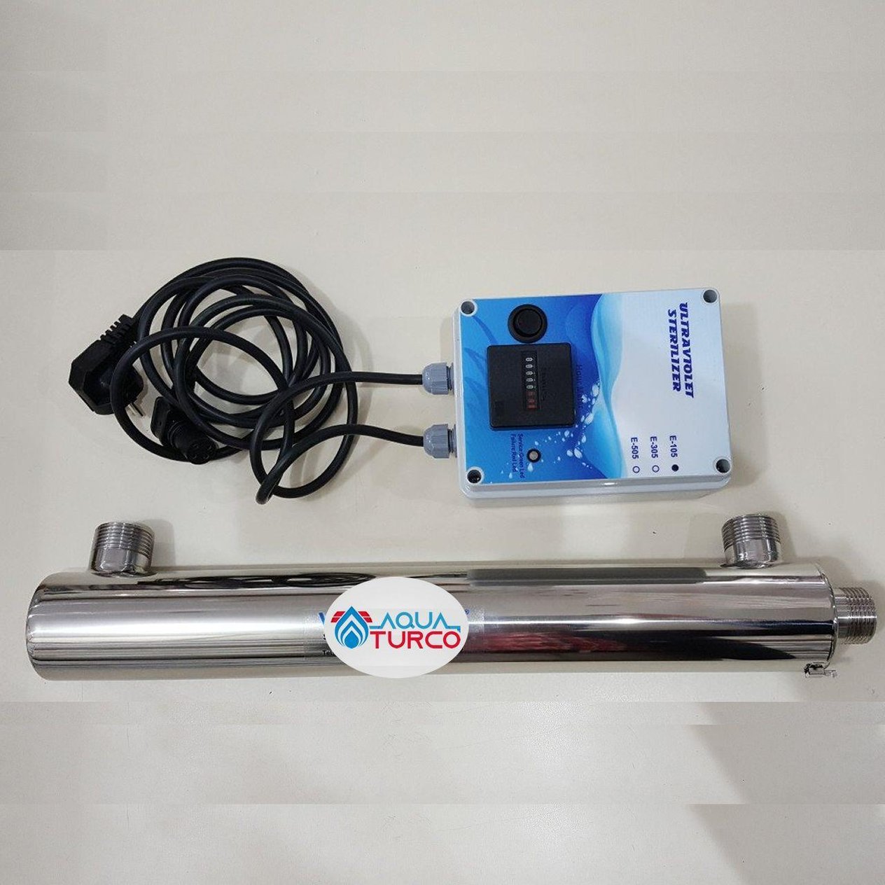 AQUALİNE E-105 Serisi Pro Panolu UV Cihazı