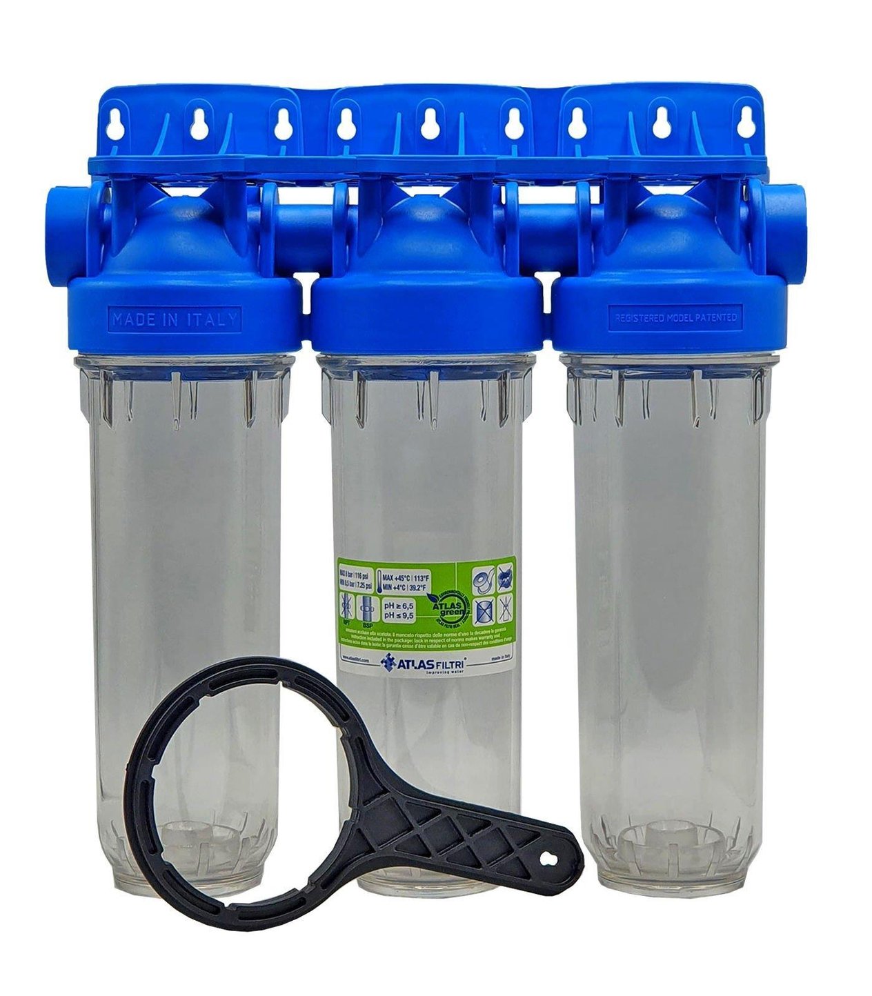 Atlas 3lü Boş Housing DP 10 TRIO 1” OT TS Boş