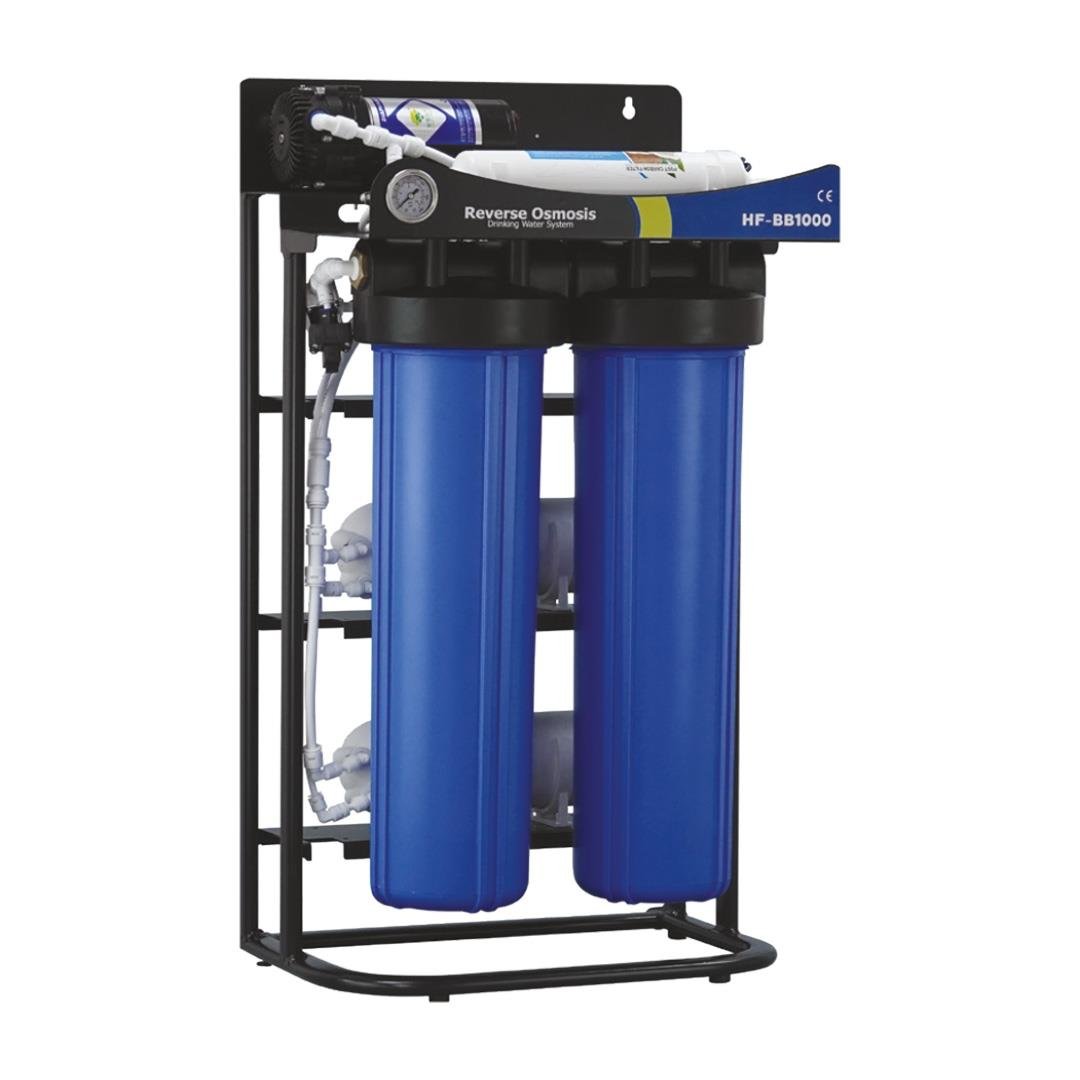 High Flow Direk Akış 1200 GPD Su Arıtma Cihazı Günde 4500 LT