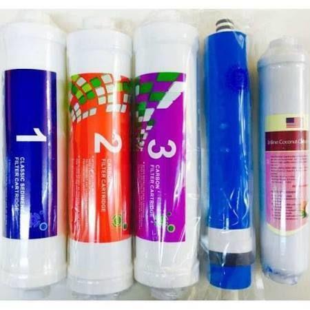 İnline Su Arıtma Filtresi 5'li Set