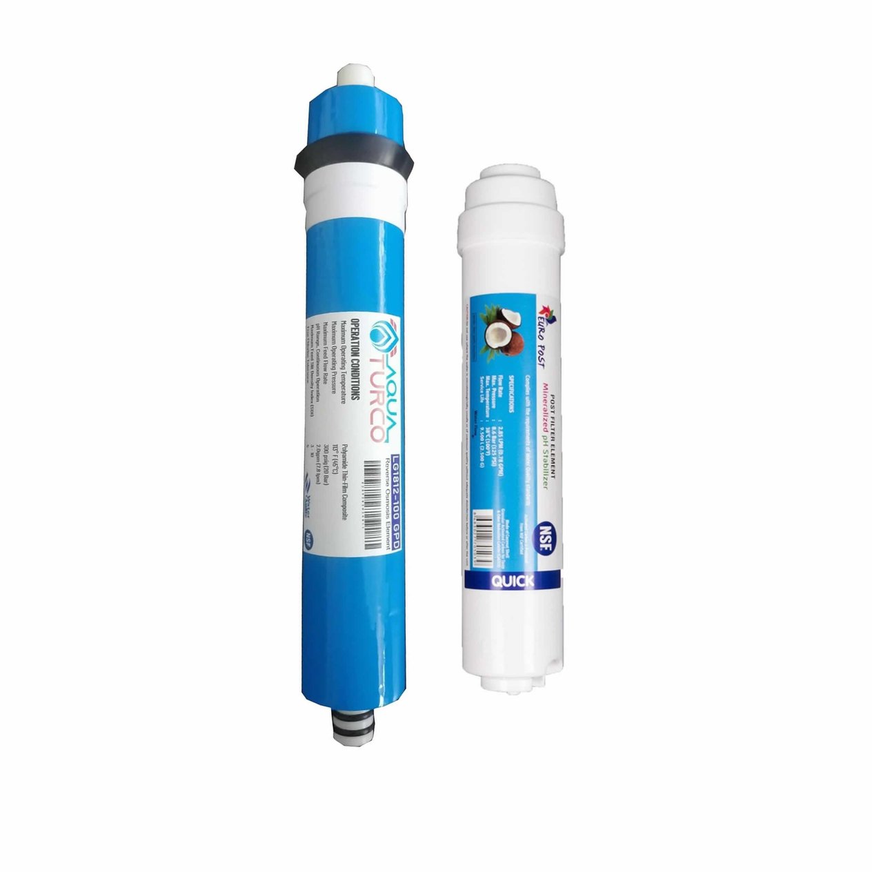Membran Filtre + Su Arıtma Tatlandırıcı Filtre (SÜPER SET)