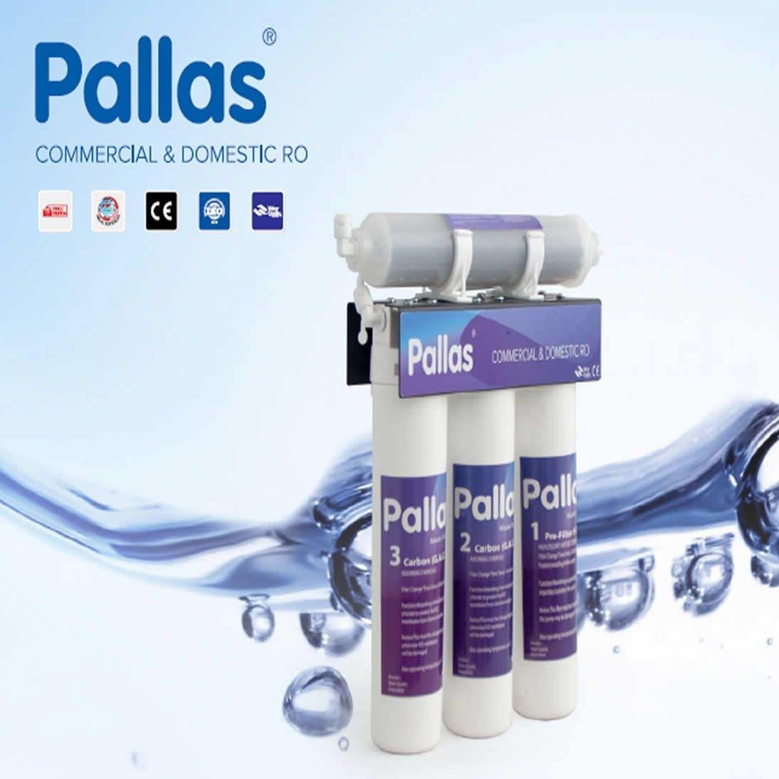 Pallas 4A-WOP POMPASIZ Tezgah Altı Su Arıtma Cihazı
