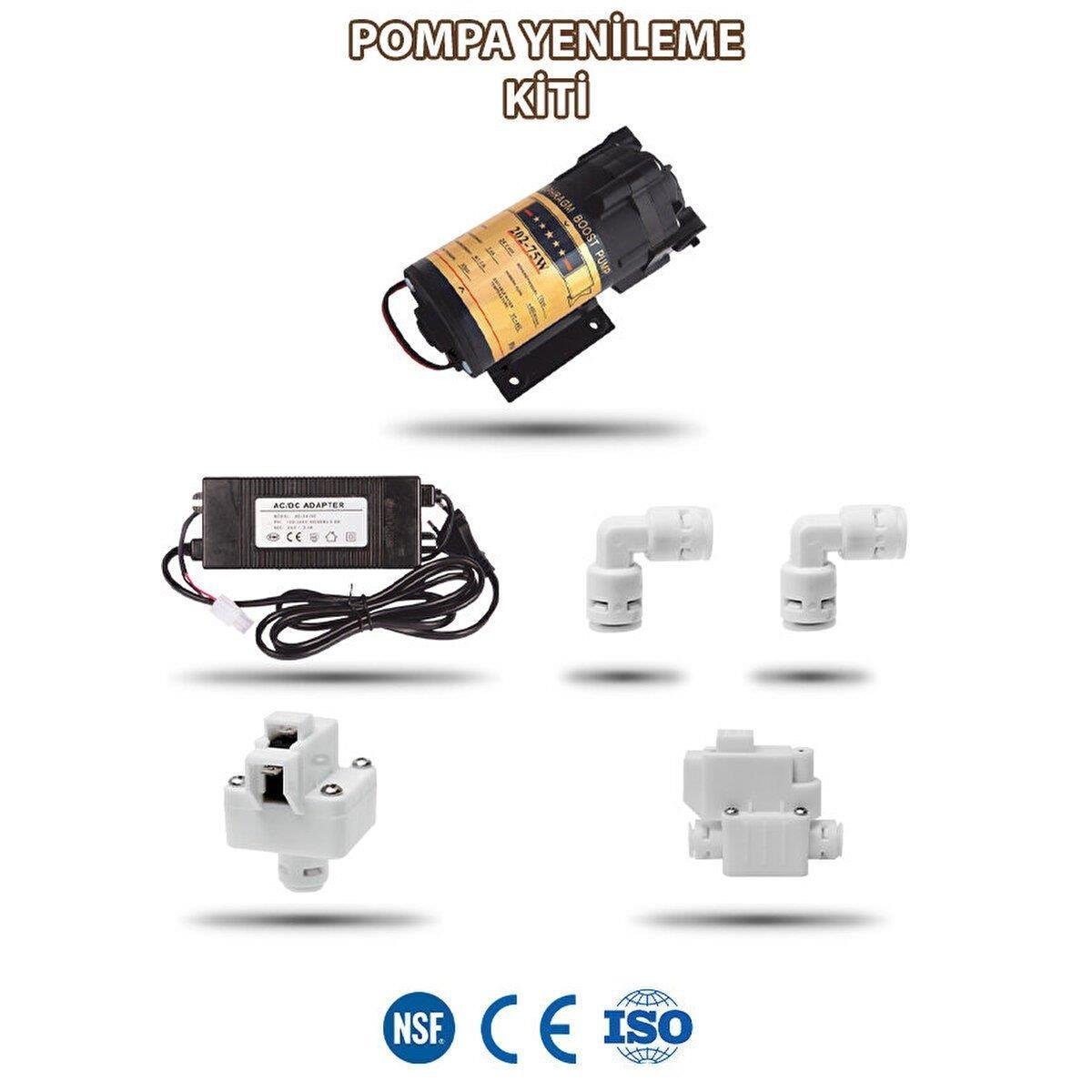 Su Arıtma Cihazı Pompa 75 Gpd (motor) Yenileme Kiti