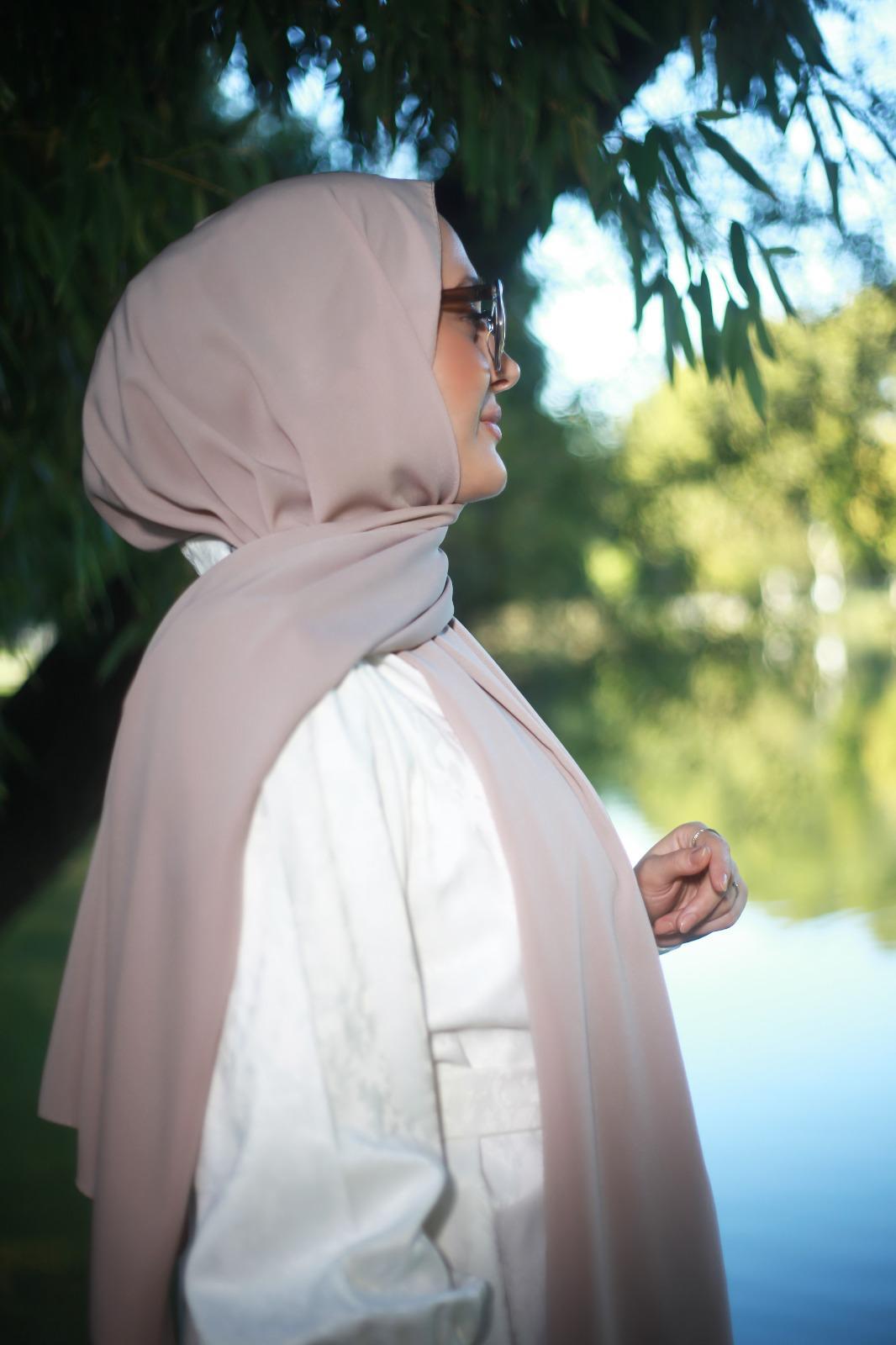 Medine İpeği Vizon Şal