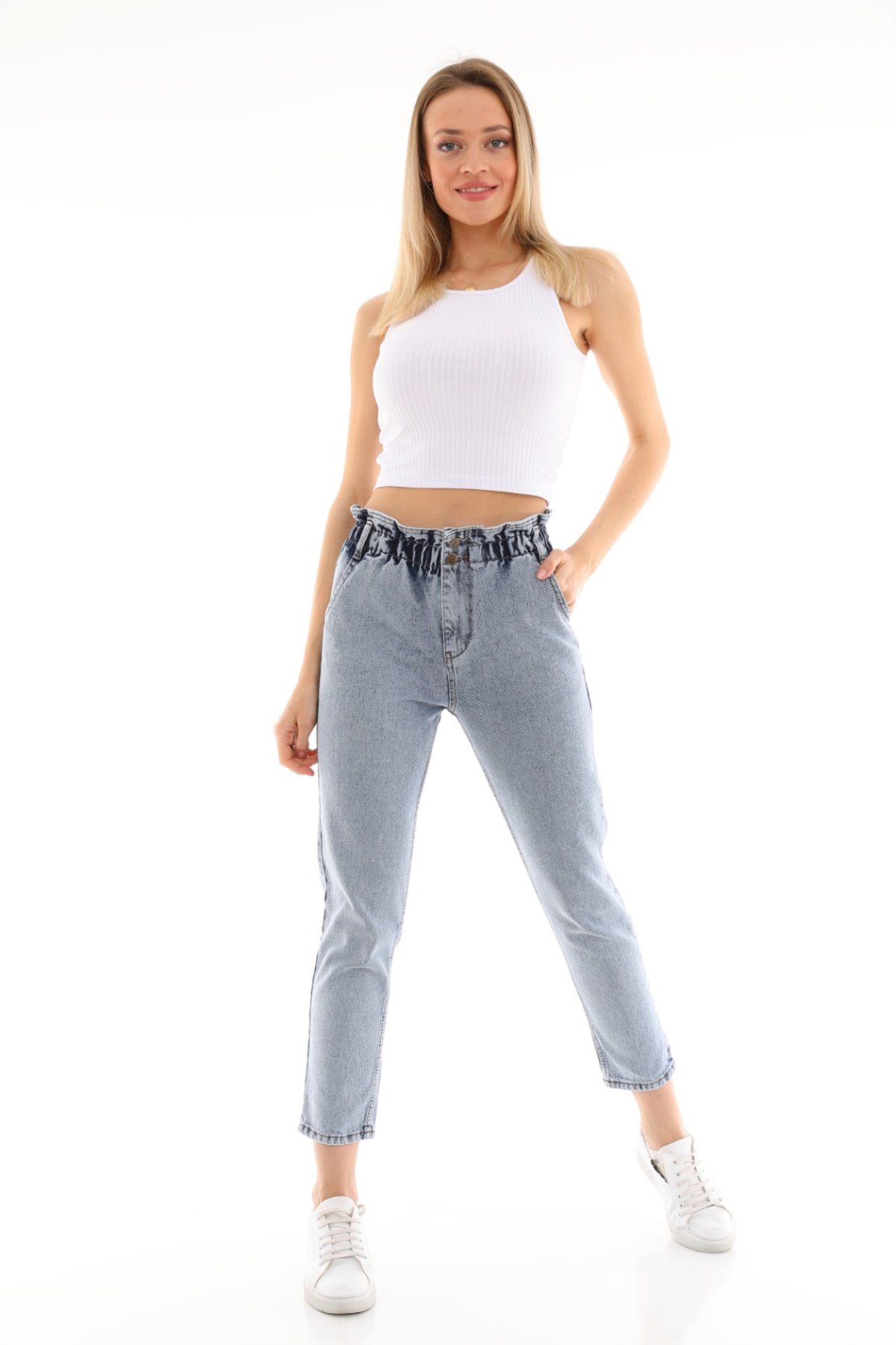 Bayan Yeni Model mom pantolon 4344447