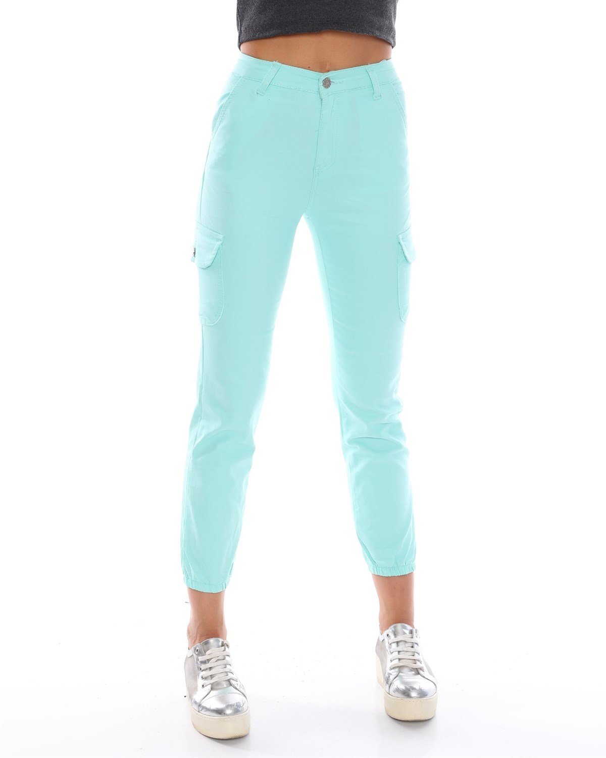 Tayt Model Likralı Bayan Kot Pantolon