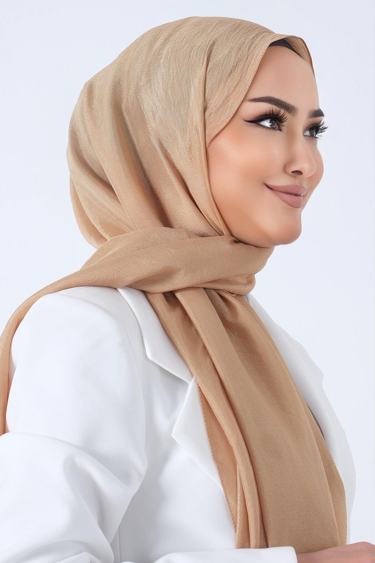 Harem Scarf Brisa Vual Şal Gold-1197-122