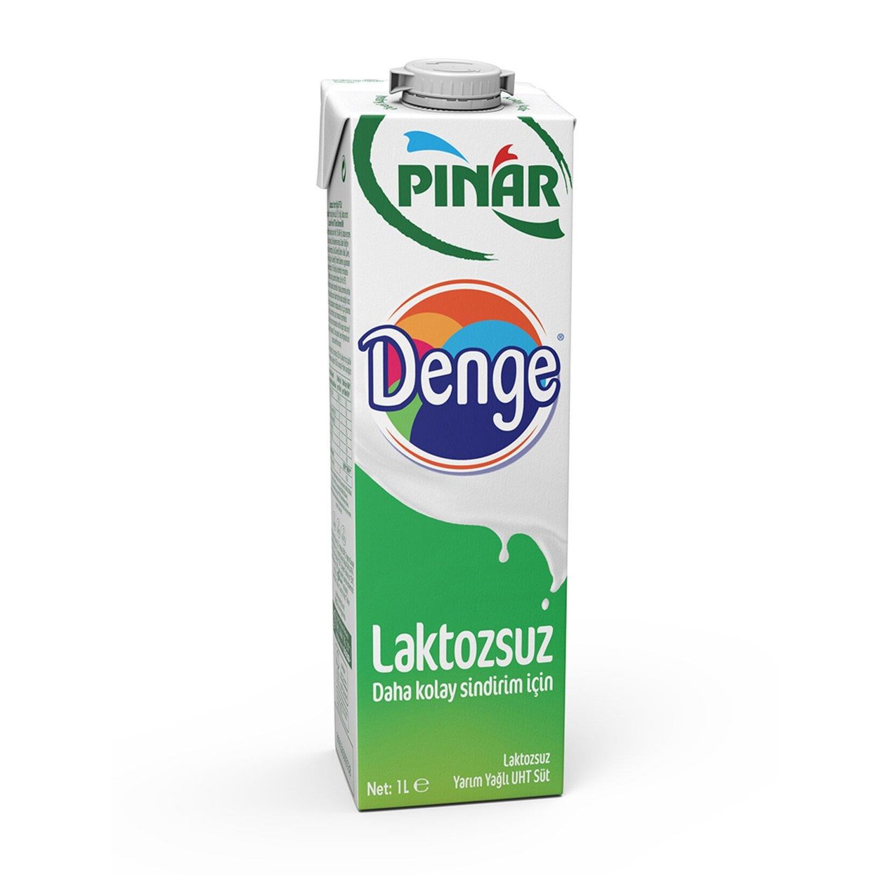 PINAR SÜT DENGE LAKTOZSUZ 1 LT * 12