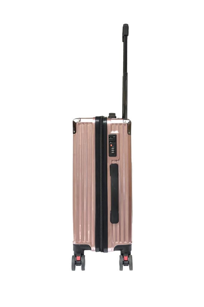 Kabin Boy %100 Polikarbon Valiz 4x2 Teker Rose 1085