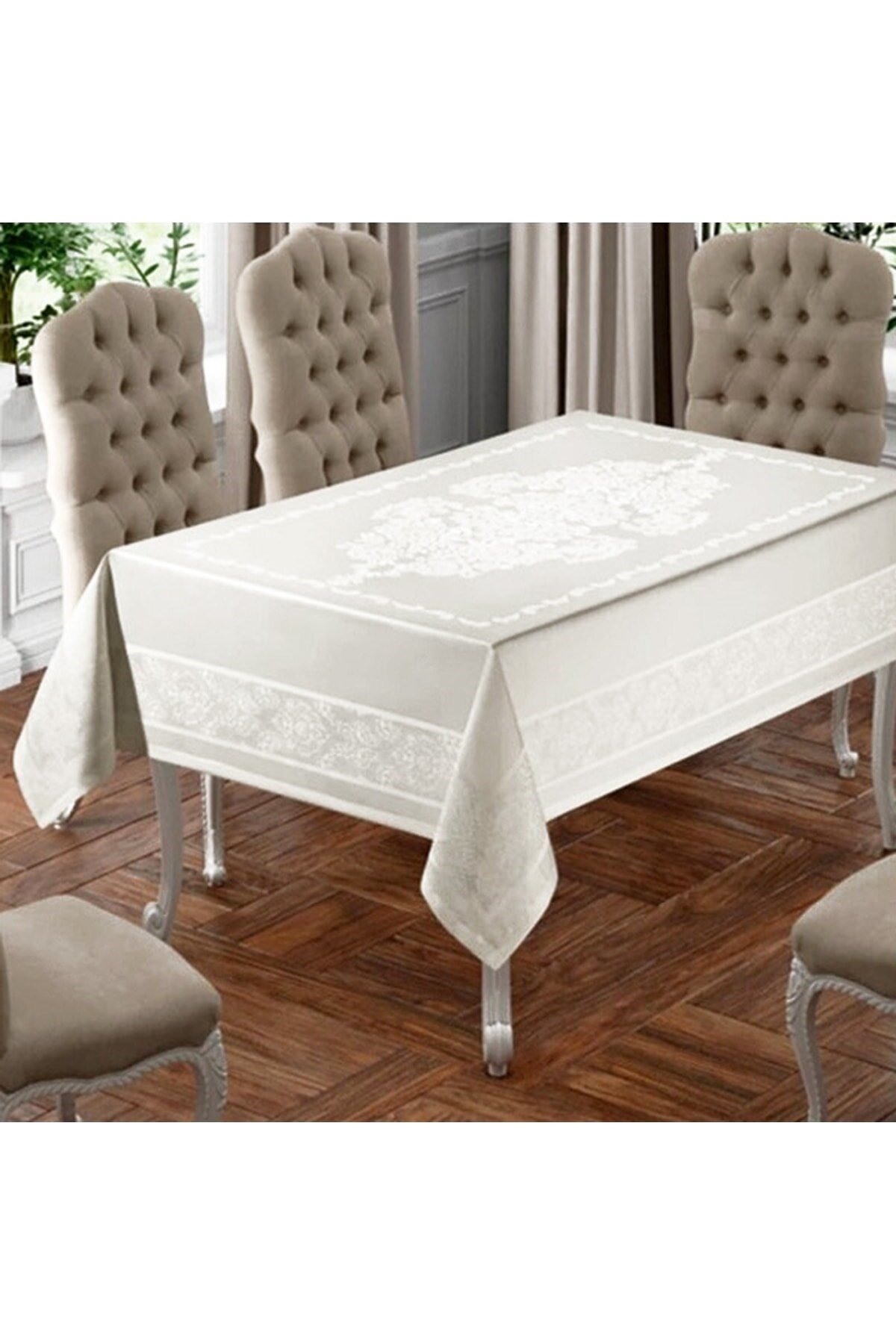 JUMBO MASA ÖRTÜSÜ 160*220 KREM 