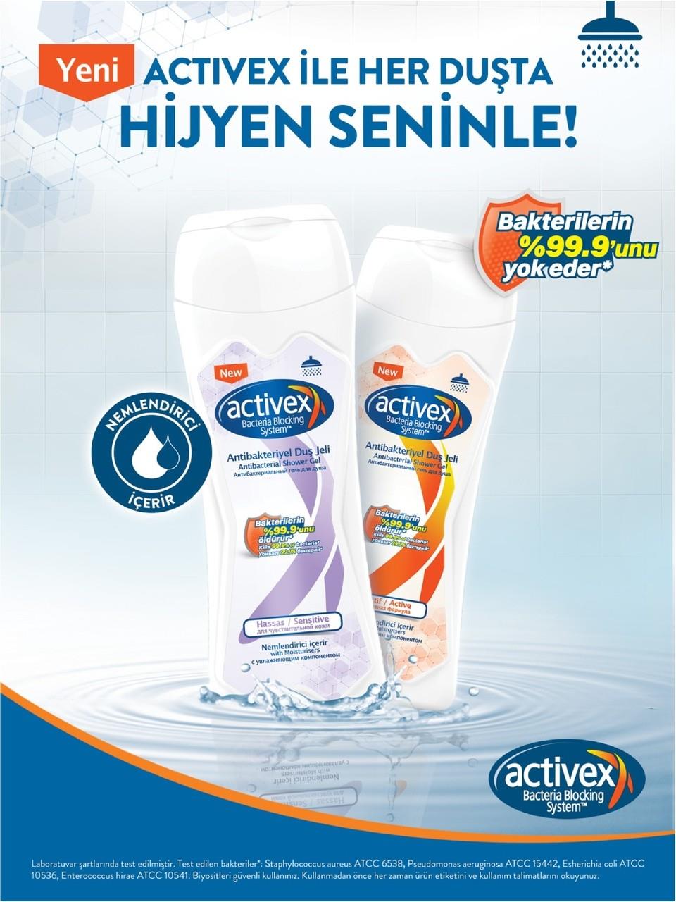 Activex Duş Jeli Aktif 450Ml