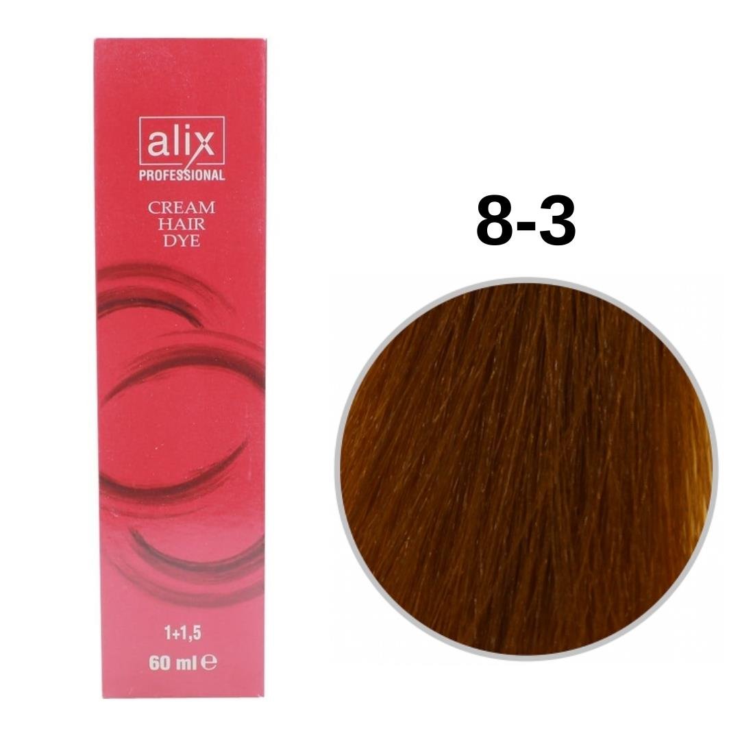 Alix Tüp Saç Boyası 60Ml 8-3