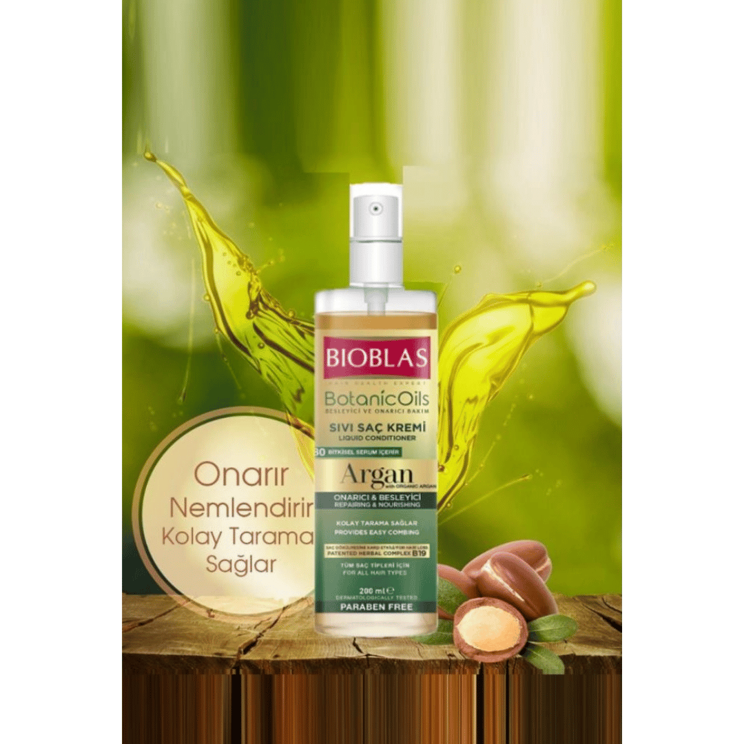 Bioblas Sıvı Saç Kremi 200ml. Kepek&Dökülme 2'li