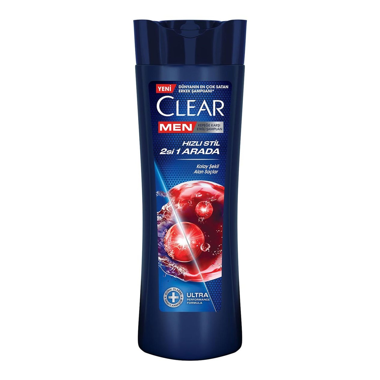 CLEAR MEN ŞAMPUAN 350ml. HIZLI STİL 2IN1