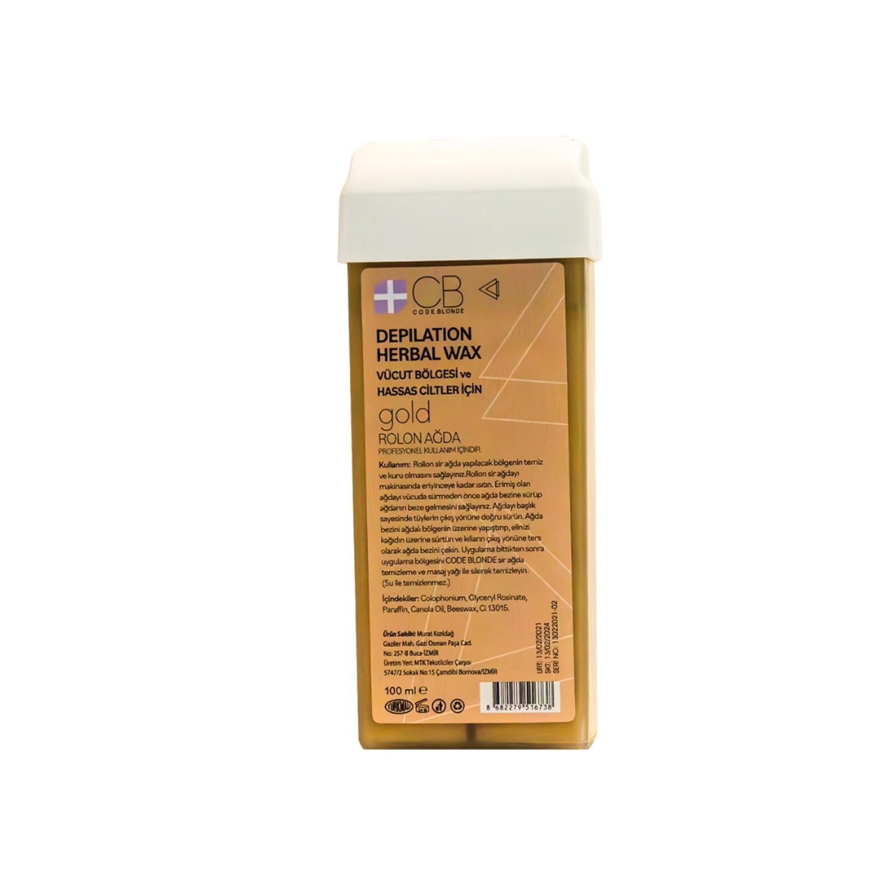 CODE BLONDE KARTUŞ AĞDA 100 ML GOLD