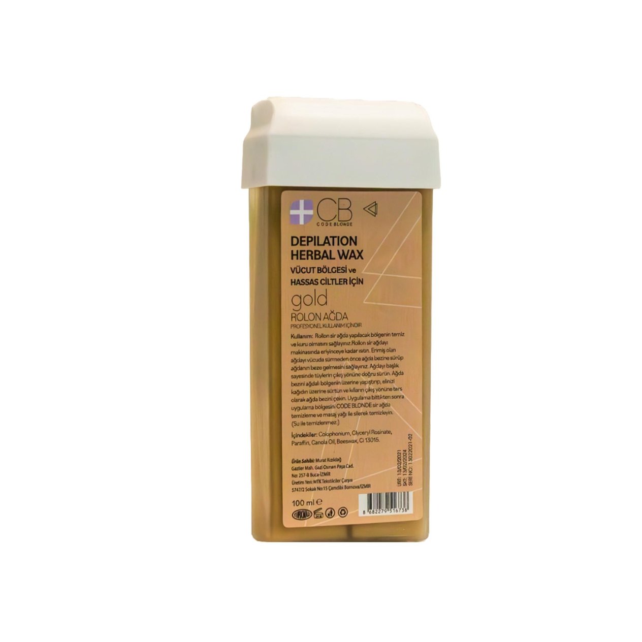 CODE BLONDE KARTUŞ AĞDA 100 ML GOLD