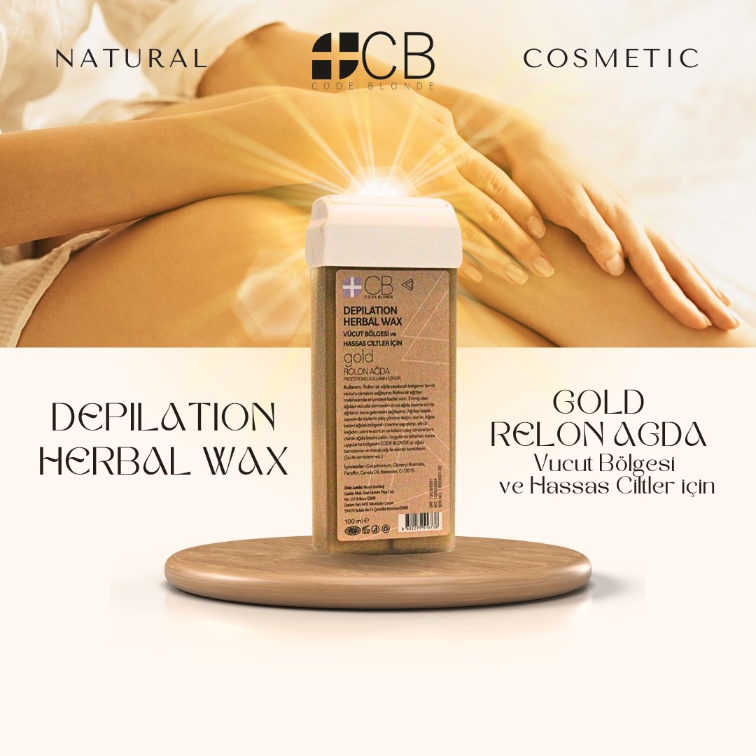 Code Blonde Kartuş Ağda 100ml. Gold