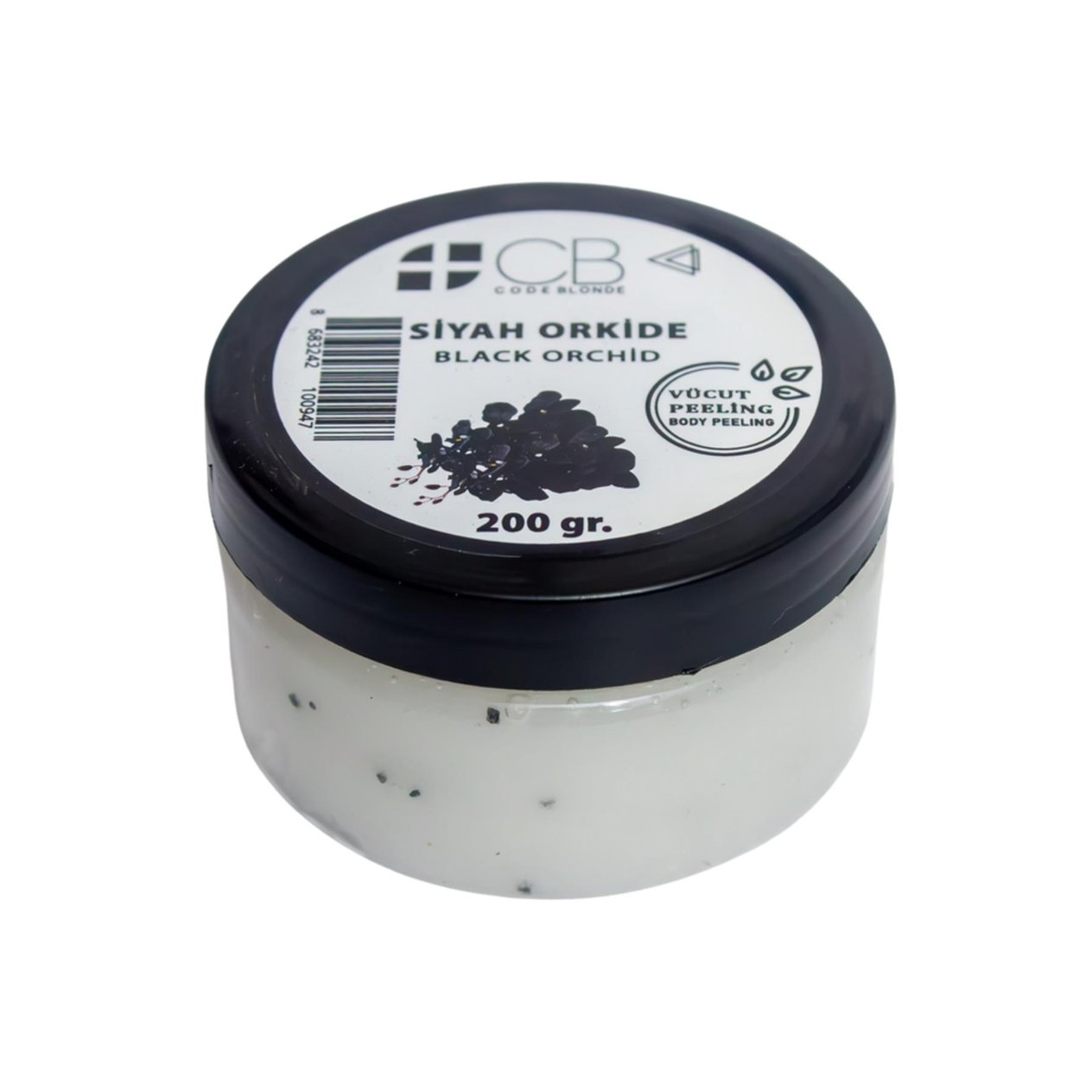 CODE BLONDE PEELİNG 200gr SİYAH ORKİDE