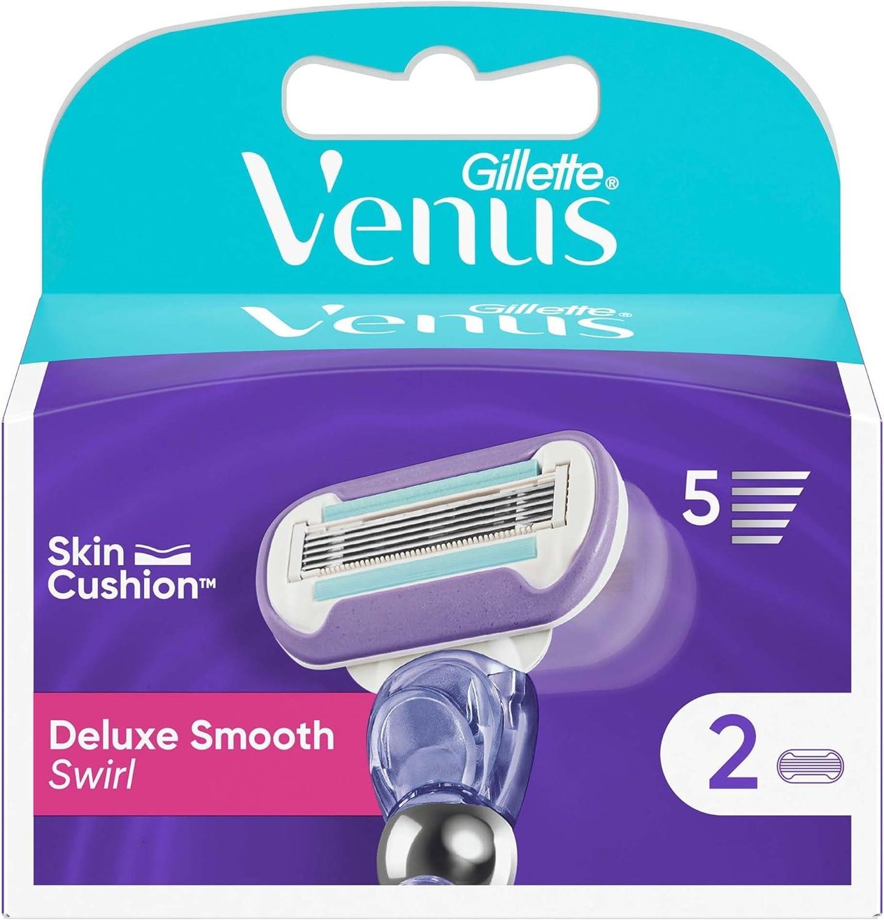 Gilette Venus Swirl 2'li Yedek Tıraş Bıçağı