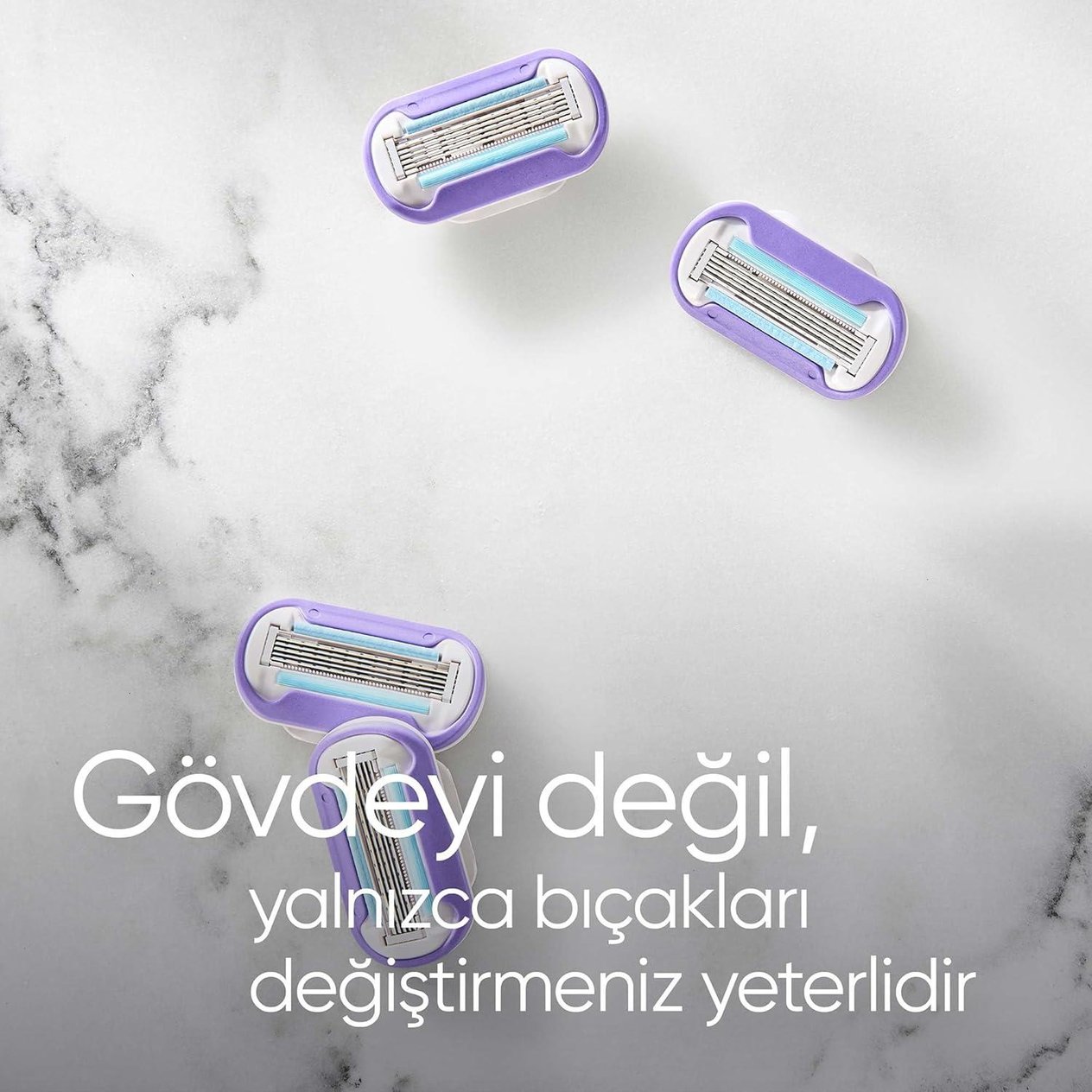 Gilette Venus Swirl 2'li Yedek Tıraş Bıçağı