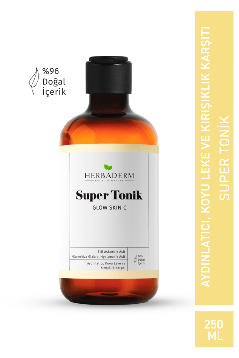 Herbaderm Super Tonik Glow Skın C 250 Ml.