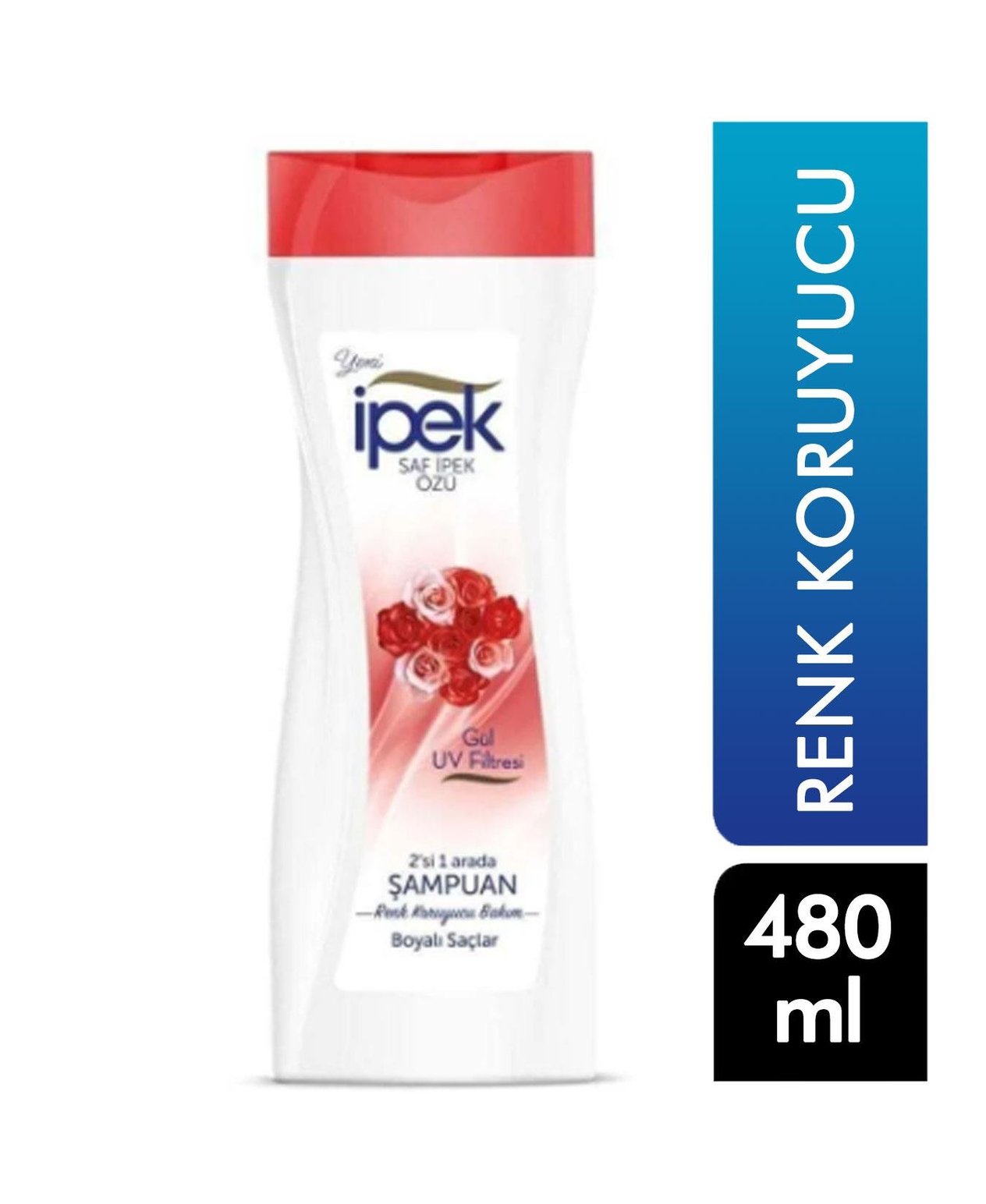 İPEK ŞAMPUAN 480ml. 2IN1 BOYALI SAÇLAR GÜL