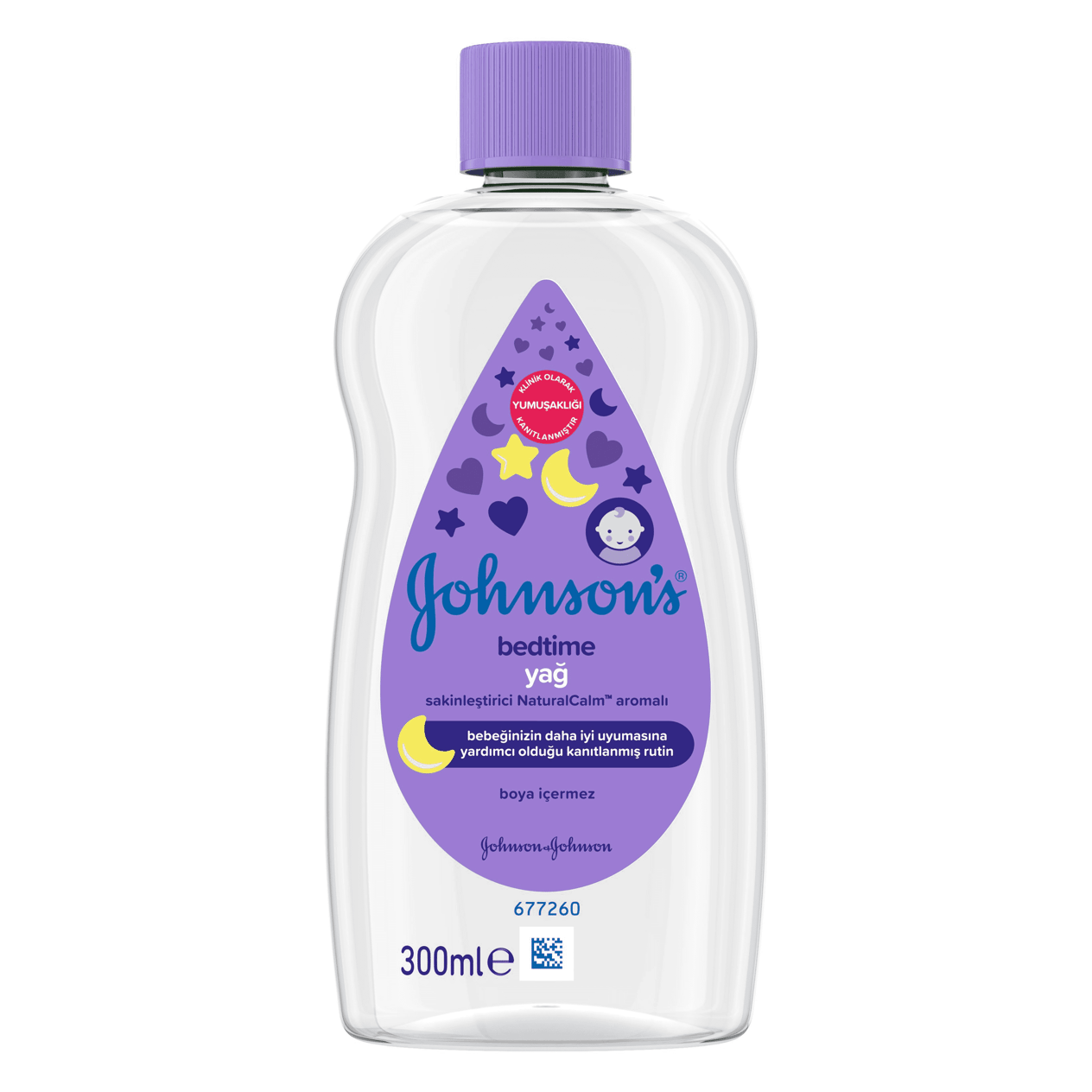 JOHNSON'S BABY OIL 300ml. BED TIME (MOR)