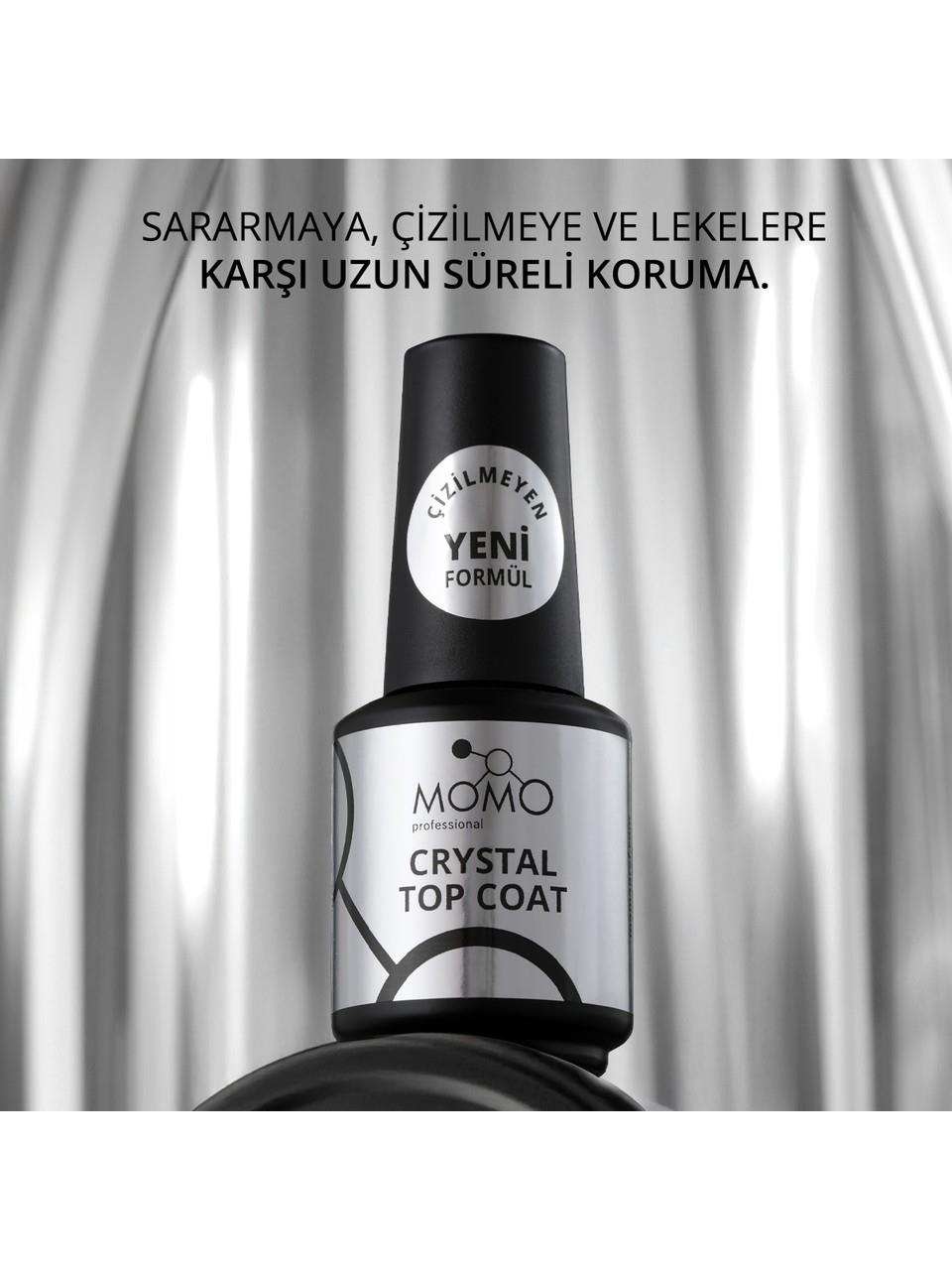 Momo Crystal Top Coat 18ml.