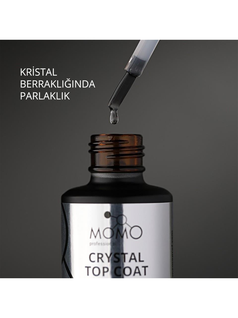 Momo Crystal Top Coat 18ml.