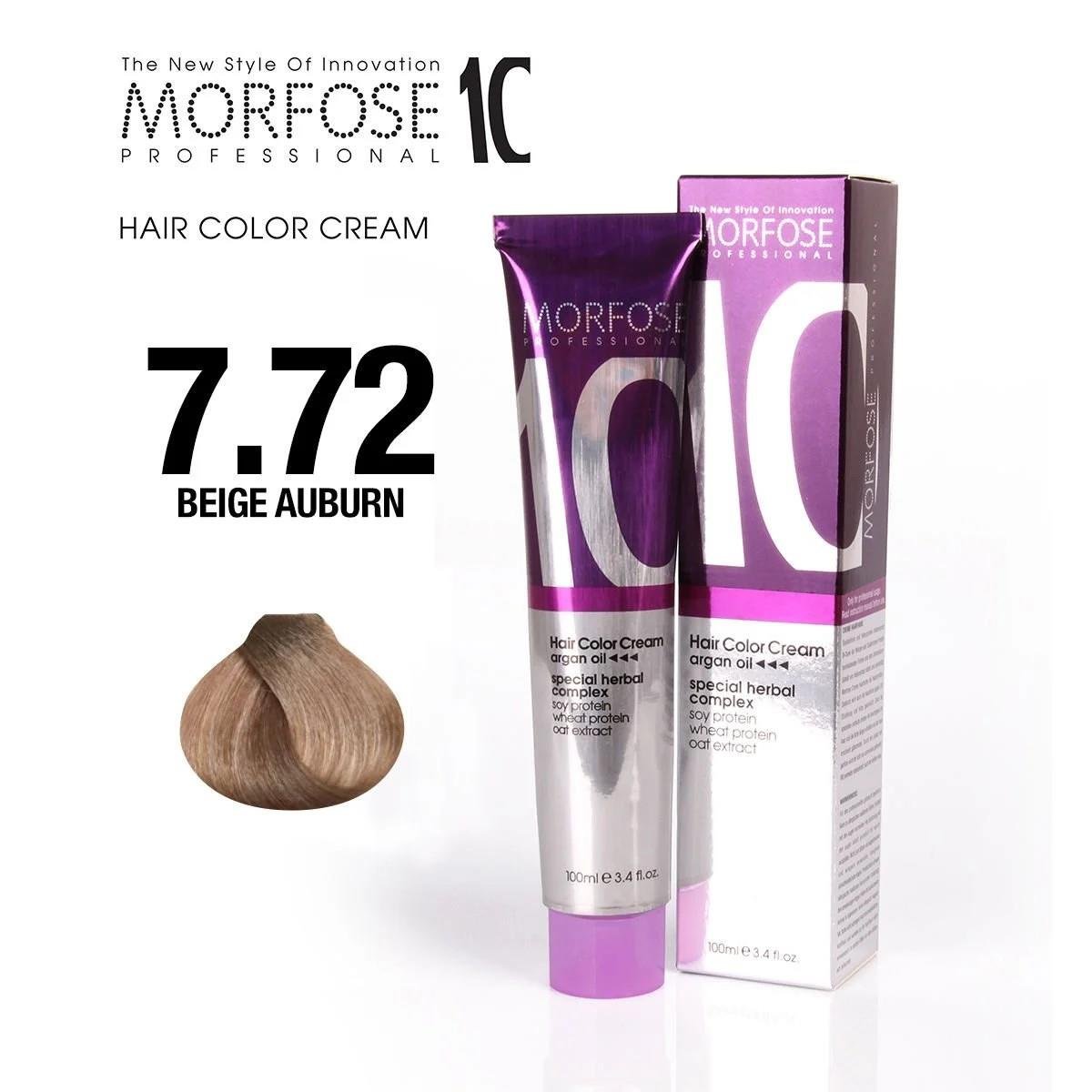 Morfose 10 Saç Boyası 7.72 K. Kahve İrize 100ml.
