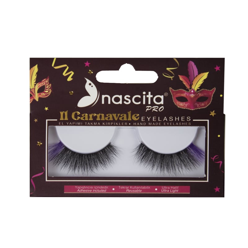 Nascıta Carnevale Renkli Takma Kirpik 00127
