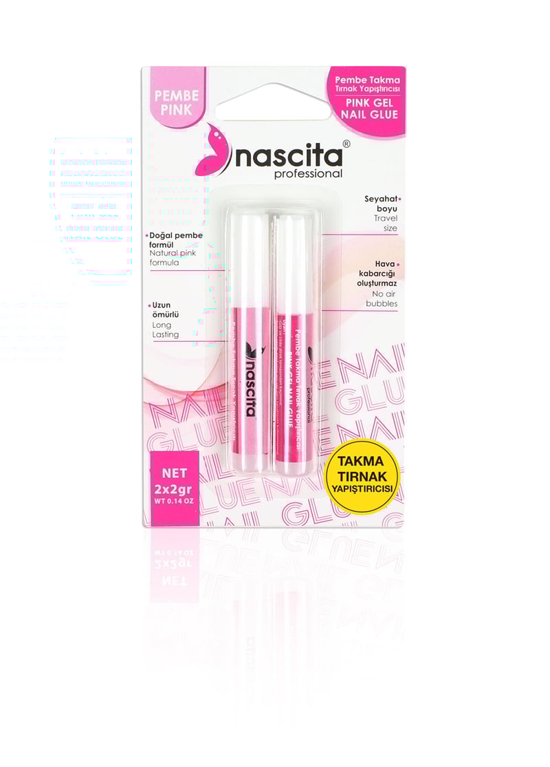 Nascita Pembe Takma Tırnak Yapıştırıcısı 4