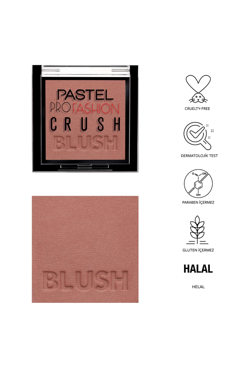 Pastel Profashıon Crush Blush No:308