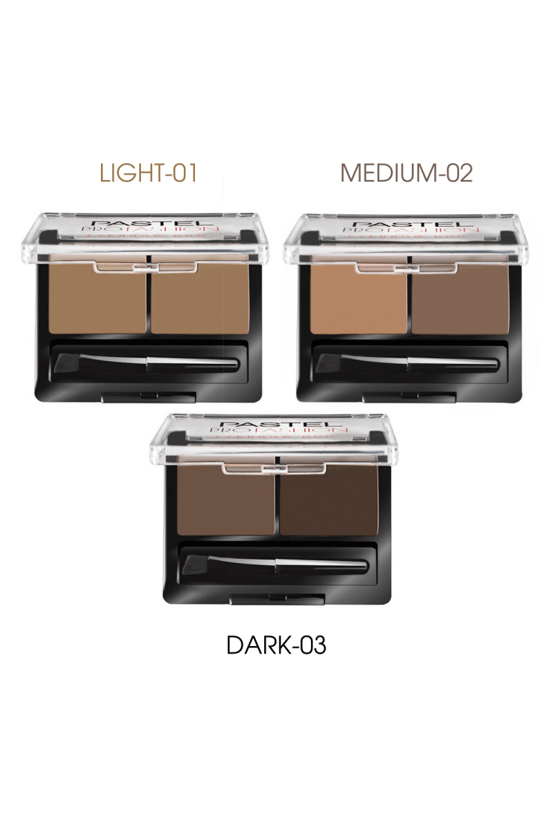 Pastel Profashıon Eyebrow Duo No:02