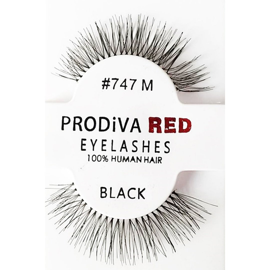 Prodiva Red 747M Takma Kirpik 12Li