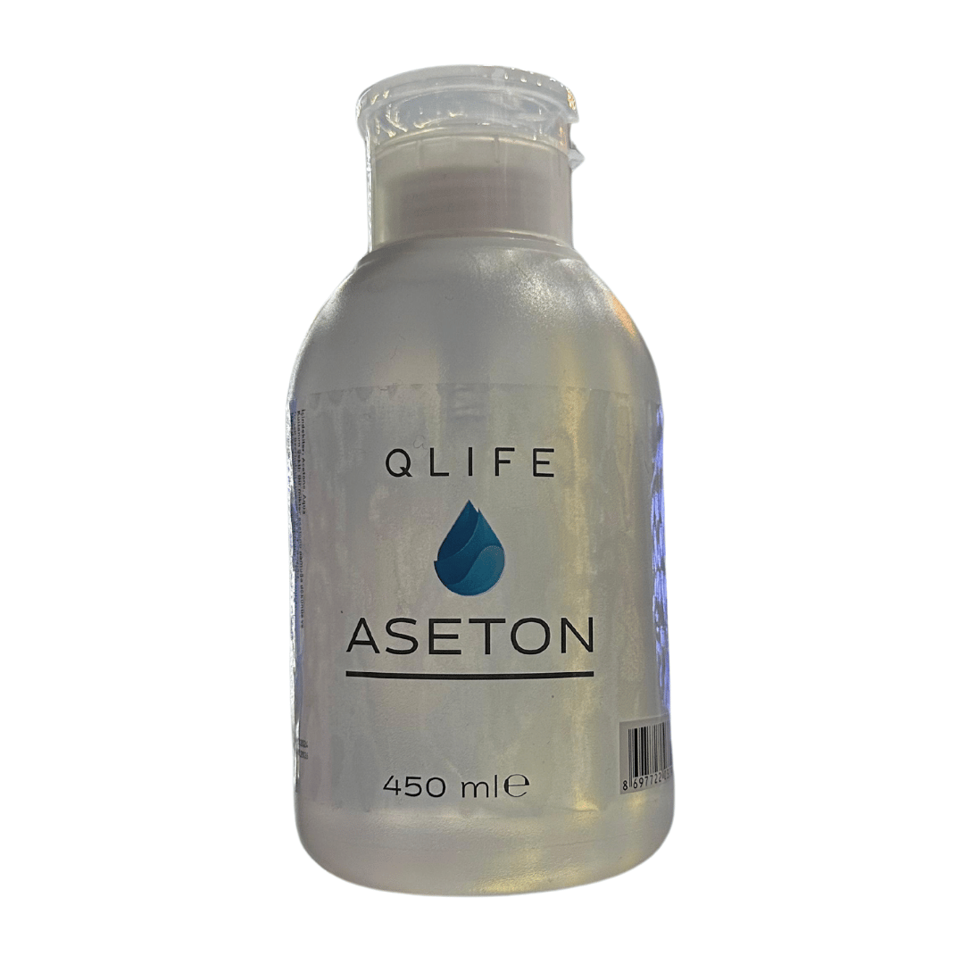 Q Life Aseton 450ml. Beyaz