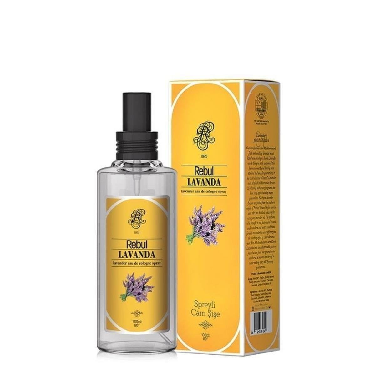 Rebul Kolonya Sprey 100Ml. Lavanda
