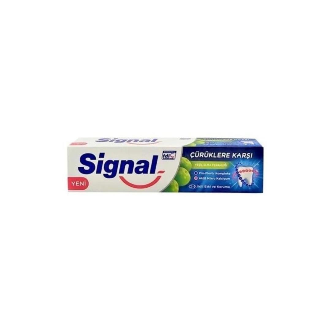 SIGNAL DIS MACUNU 100ML. ÇÜRÜKLERE KARŞI (YEŞİL EL