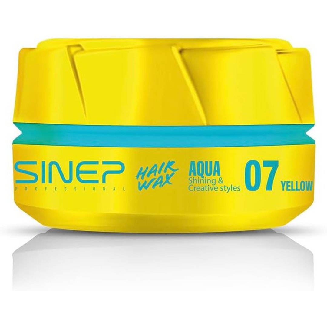 Sinep Wax 150ml. No:7 Aqua Yellow