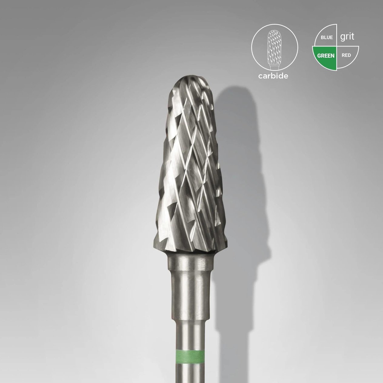 STALEKS PRO ÇELİK K.KONİ FREZE YEŞİL 6,0mm/14mm