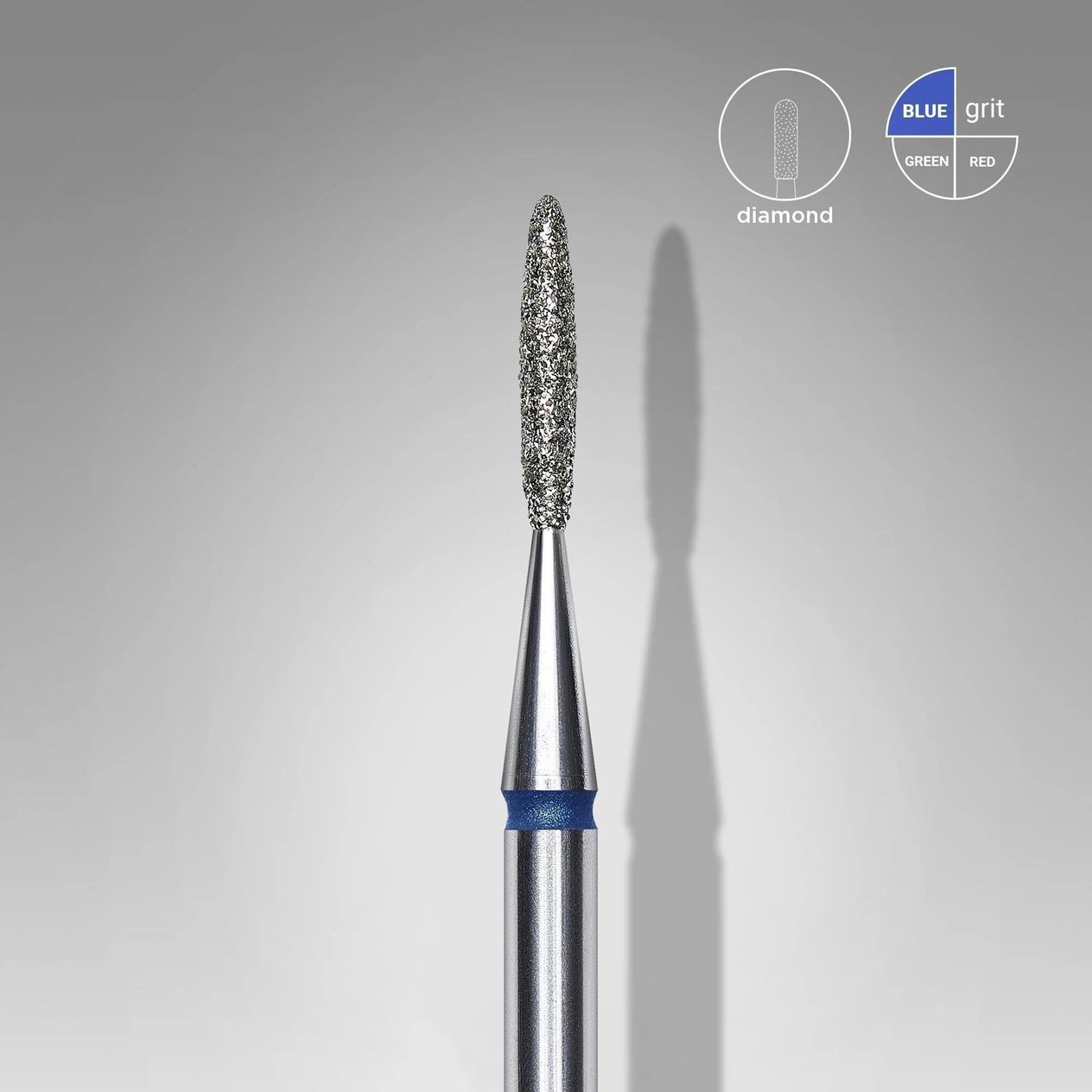 STALEKS PRO ELMAS ALEV FREZE MAVİ 1,4mm/8mm