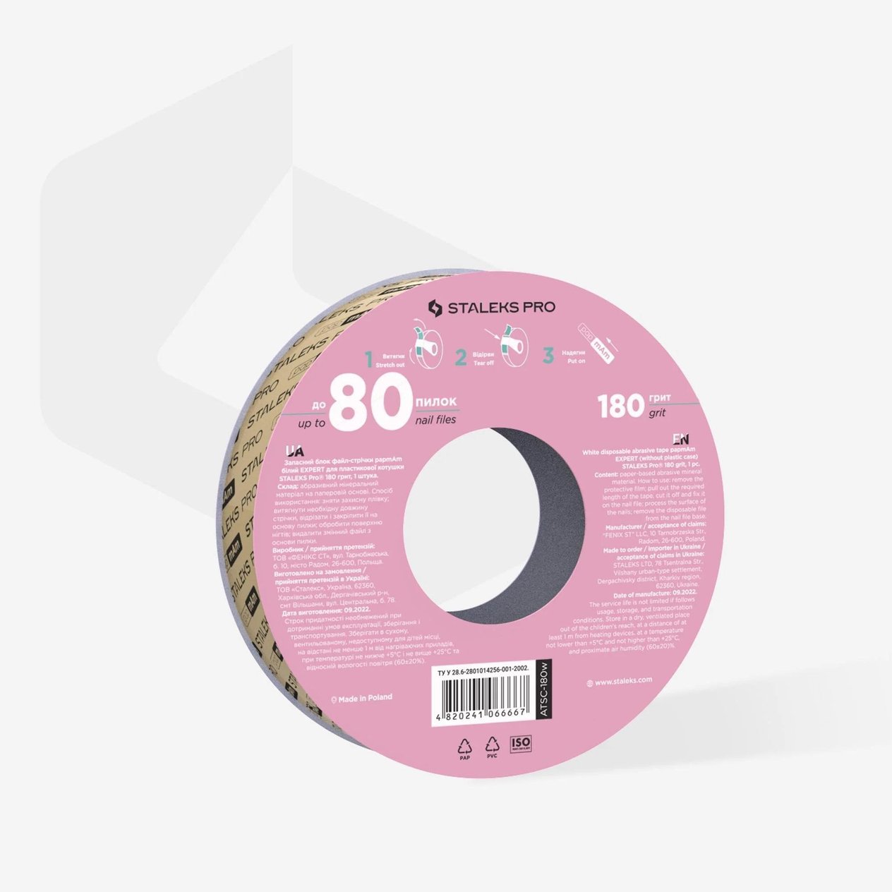 STALEKS PRO EXPERT PapmAm BEYAZ BANT 180 Grit