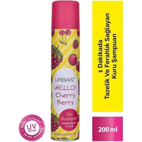 URBAN KURU ŞAMPUAN 200ml. CHERRY
