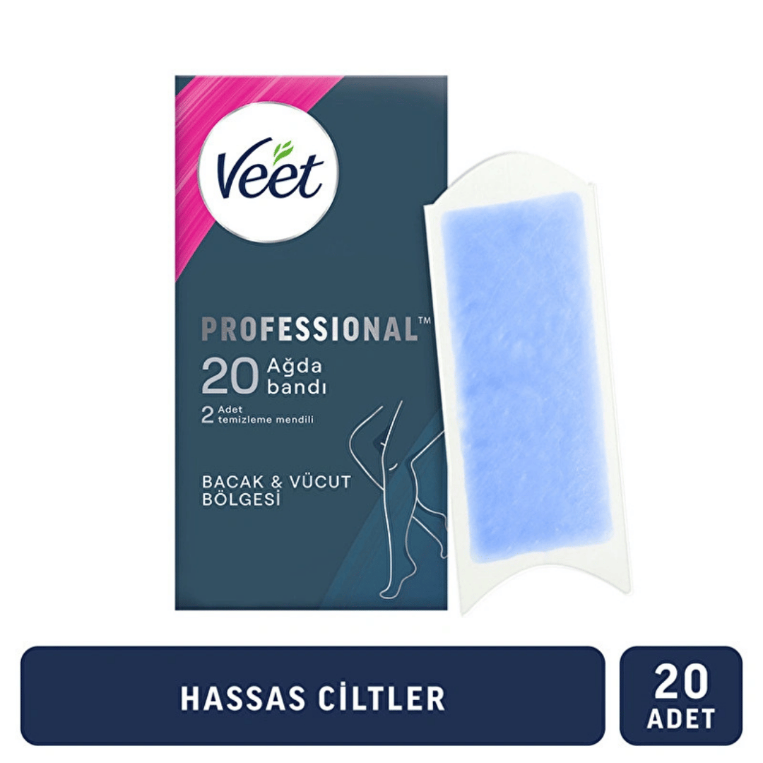 Veet Agda Bandı 1+1 Hassas Cıltler