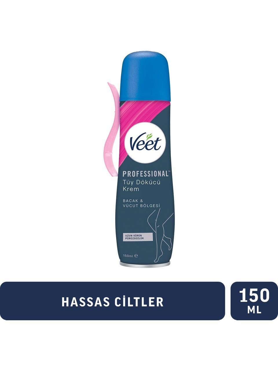 Veet Tüy Dökücü Sprey Mavı 150Ml.