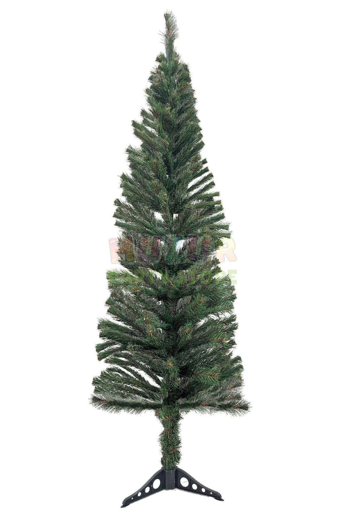 150 Cm Yılbaşı Çam Ağacı 114 Dallı Yeni Yıl Noel Ağacı Plastik Ayaklı Demir Gövdeli Ekonomik Model