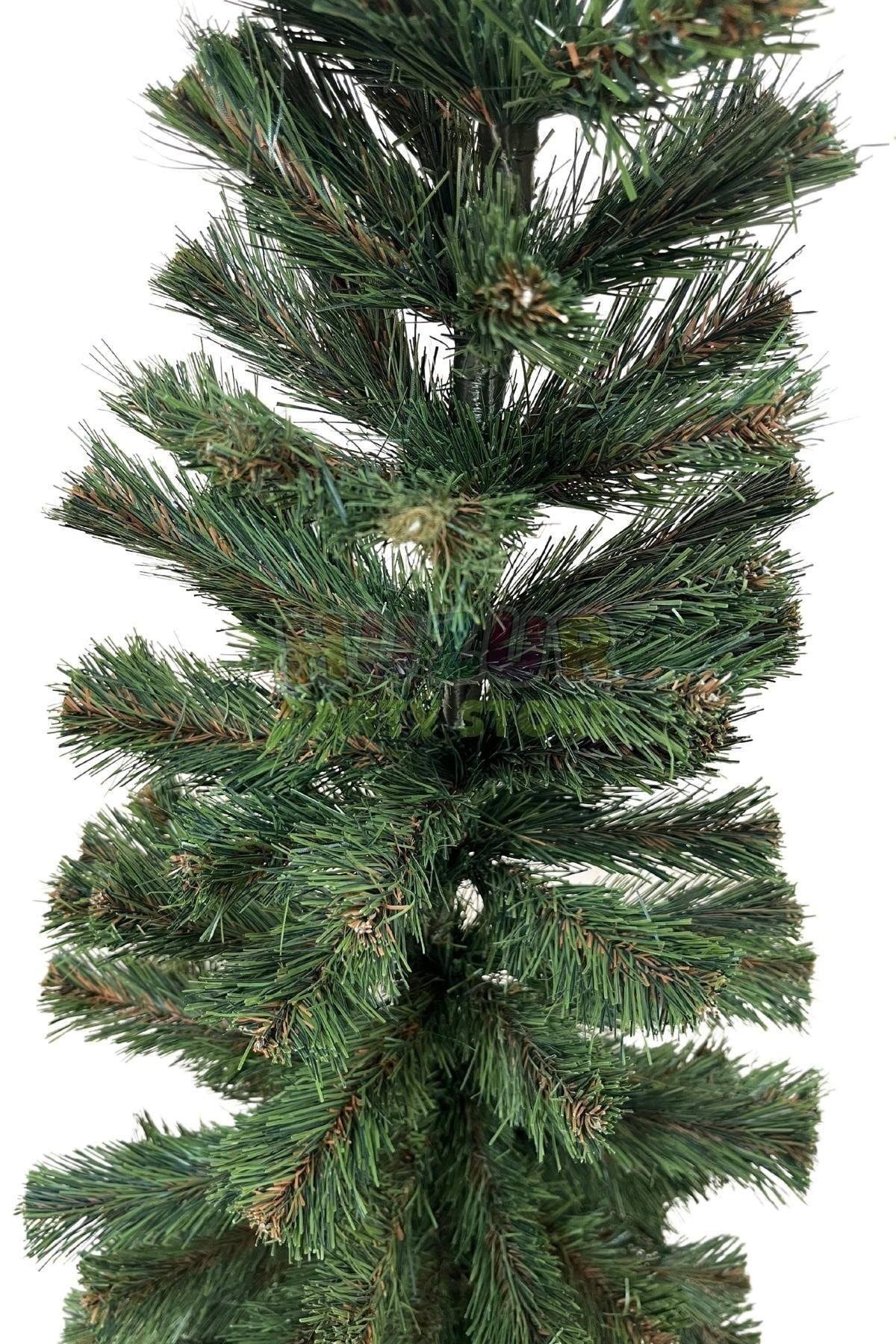 150 Cm Yılbaşı Çam Ağacı 114 Dallı Yeni Yıl Noel Ağacı Plastik Ayaklı Demir Gövdeli Ekonomik Model