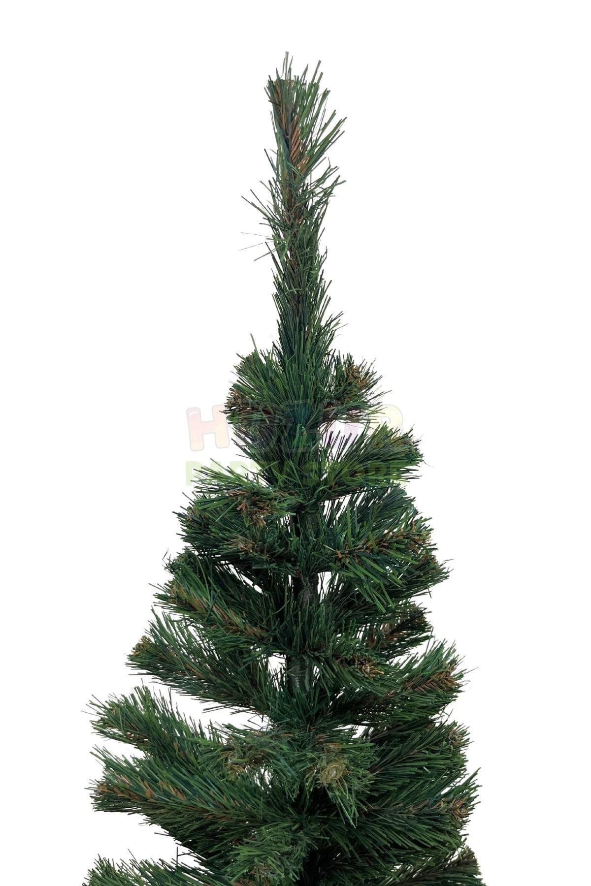 150 Cm Yılbaşı Çam Ağacı 114 Dallı Yeni Yıl Noel Ağacı Plastik Ayaklı Demir Gövdeli Ekonomik Model