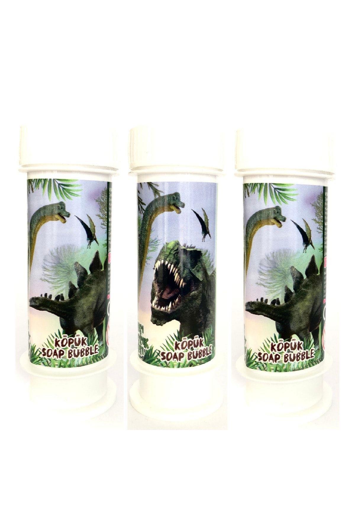 Jurassic World Dinozor Tema Konsepti 3'lü Köpük Balon Jurassic World Karakter Köpük Baloncuk 60 Ml